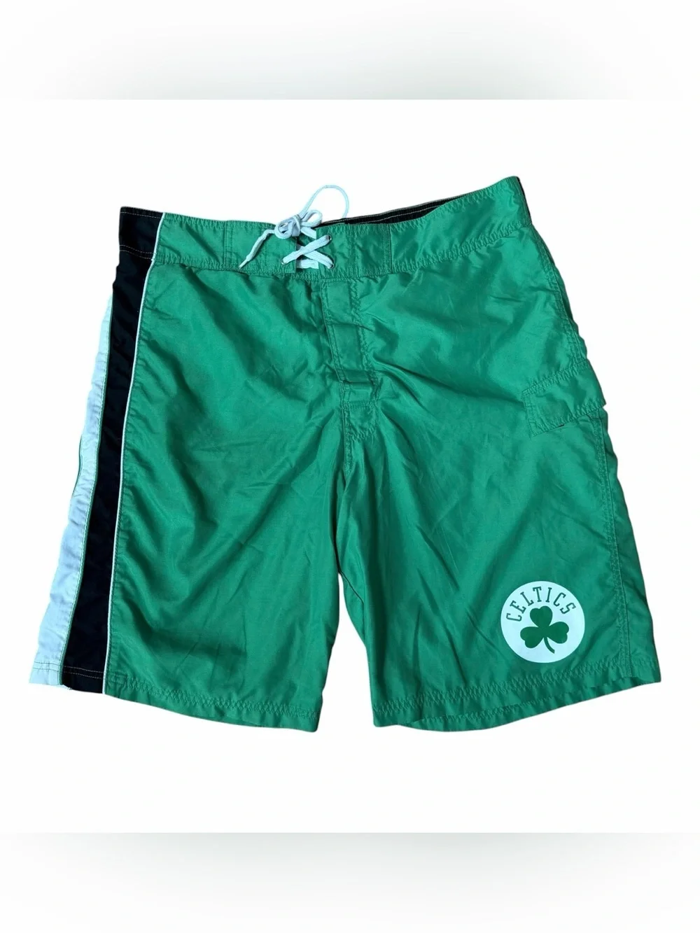 Boston Celtics XL Green Men's Swim Trunks Board Shorts